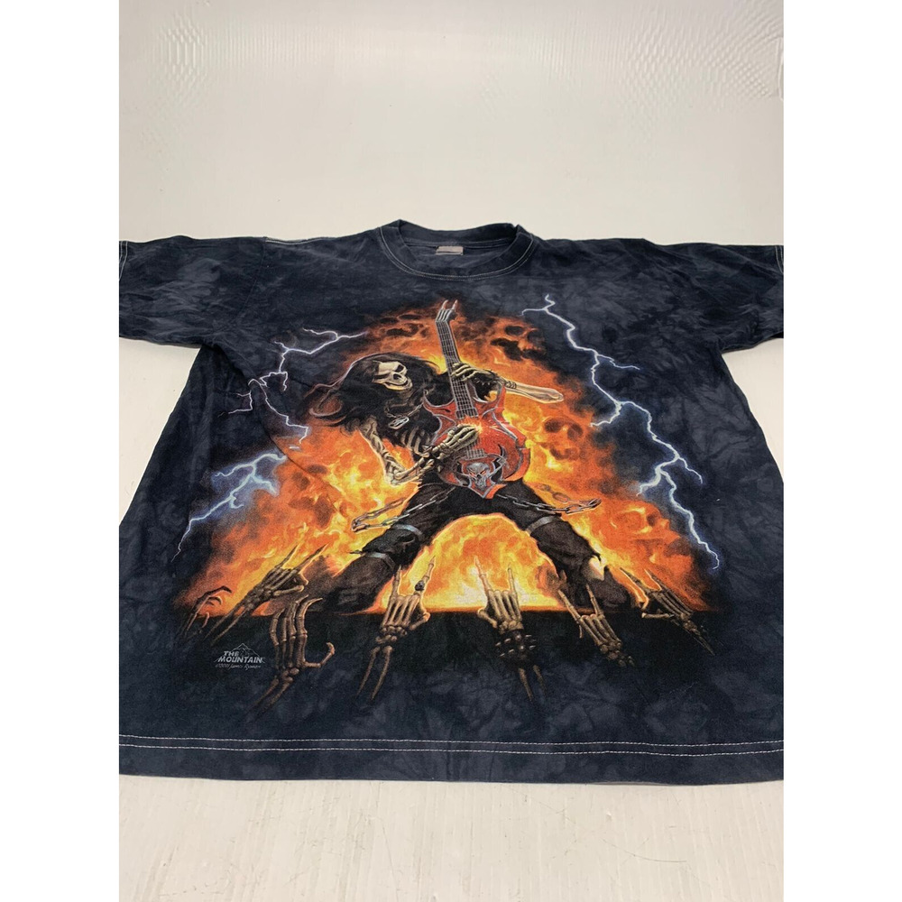 Vintage The Mountain T-shirt Black James Ryman 2011 L Men's A10